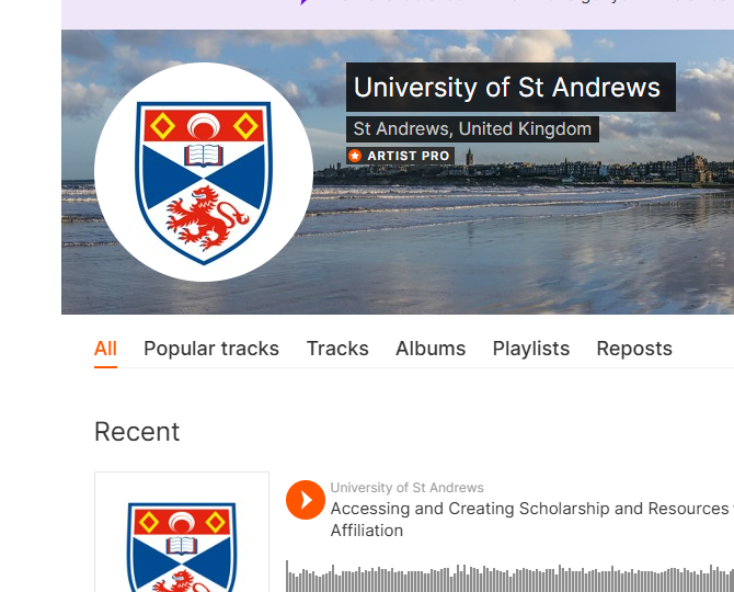 Screengrab from the STEIPP soundcloud page